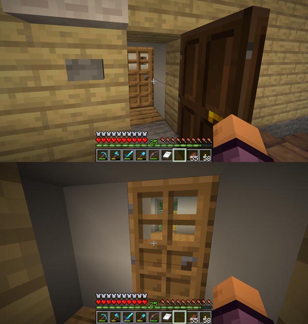 ドアを入ってすぐのところは狭い玄関