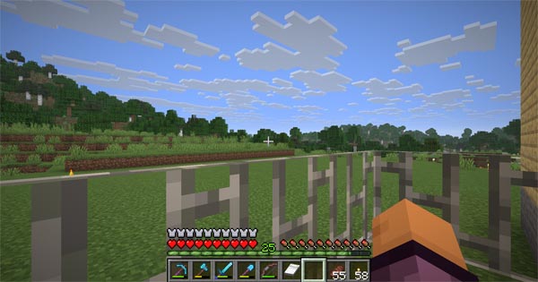 ベランダからの景色